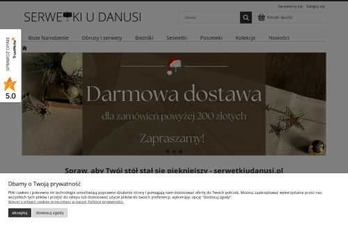 Serwetki u Danusi Adrianna Andrzejewska